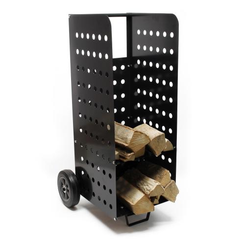 Vedkärra XL ved lagring och transport