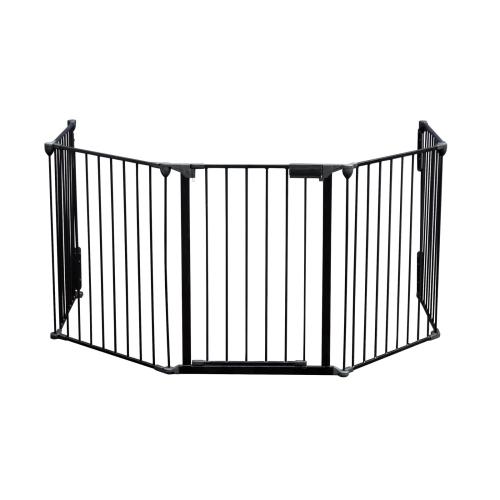 Kamin säkerhetsgrind stabil och vikbar 300 cm