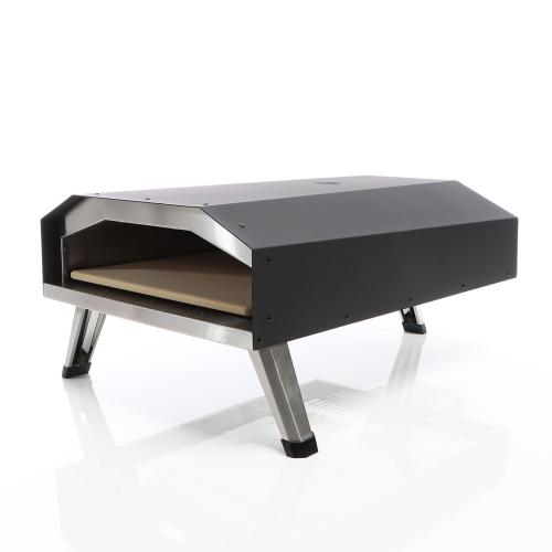 Pizzaugn gas med pizzasten 330 x 330 mm för utomhusbruk