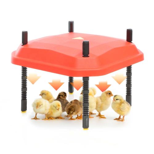 Värmetak med temperaturreglage 13W 25x25 cm energisnål