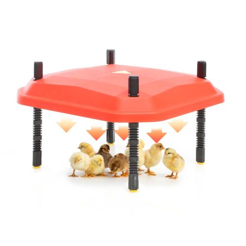 Värmetak med temperaturreglage 22W 30x30 cm energisnål