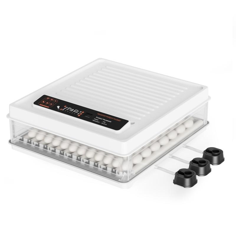 Kläckningsmaskin helt automatisk 128 ägg inkubator
