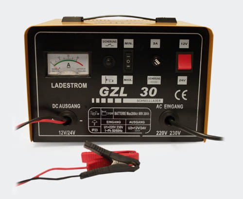 Batteriladdare 30A till Bly / syra batterie 12V & 24V