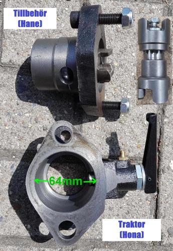 Reservdel snabbkoppling MGT-600