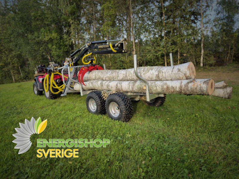 HONDA TRX450 FE fyrhjuling & Skogsvagn HRW-15pro