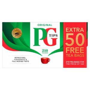 PG Tips Original Tea 210s