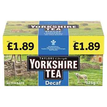 Taylors Of Harrogate Yorkshire Tea Decaf 40s