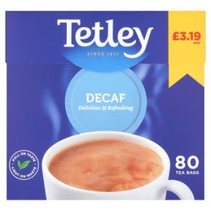 Tetley Decaf Tea 80s
