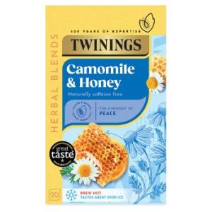 Twinings Herbal Blends Camomile & Honey Tea 20s