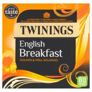 Twinings English Breakfast Tea 80s