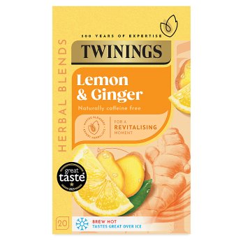 Twinings Herbal Blends Lemon & Ginger Tea 20s