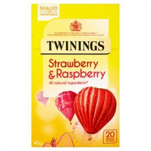 Twinings Strawberry & Raspberry Tea 20s