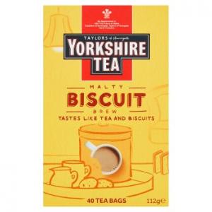 Taylors Of Harrogate Yorkshire Tea Biscuit Brew 40s