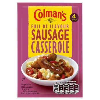 Colmans Sausage Casserole Recipe Mix 39g
