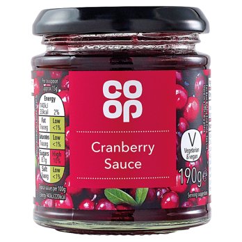 Co-op Cranberry Sauce 190g