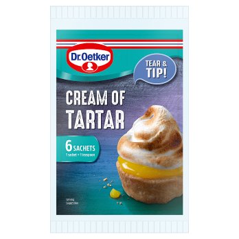Dr Oetker Cream Of Tartar 6pk