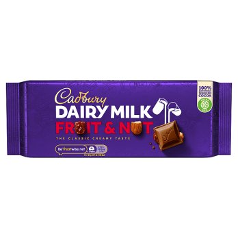 Cadbury Dairy Milk Fruit & Nut 200g
