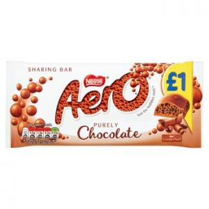 Nestle Aero Milk Chocolate 90g