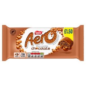 Nestle Aero Milk Chocolate 90g