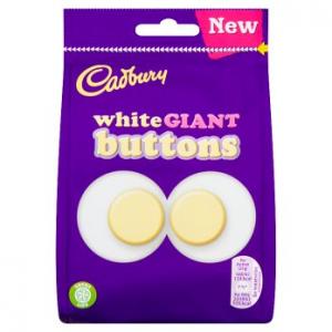 Cadbury White Giant Buttons 85g