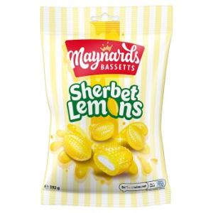 Maynards Bassetts Sherbet Lemons 192g