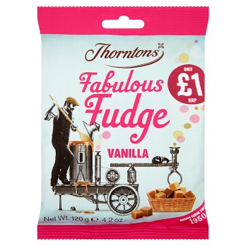 Thorntons Fabulous Fudge Vanilla 120g