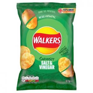 Walkers Salt & Vinegar Crisps 32.5g