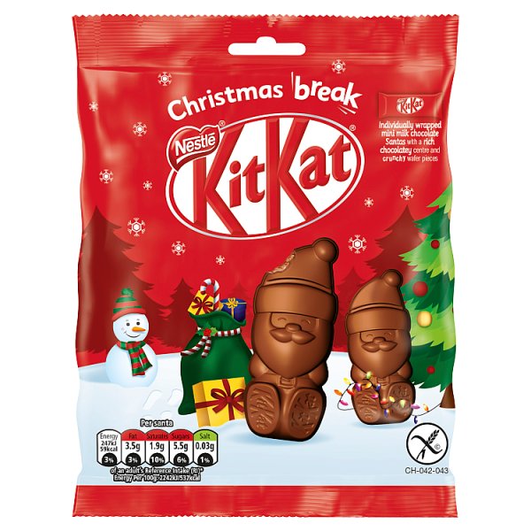 Nestle Kit Kat Santa Sharing Bag 55g
