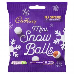 Cadbury Mini Snowballs 80g