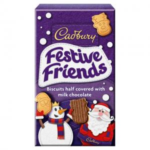Cadbury Festive Friends Biscuits 150g