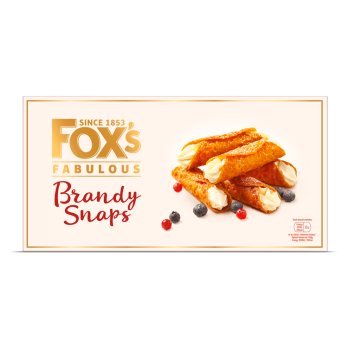 Foxs Fabulous Brandy Snaps 100g