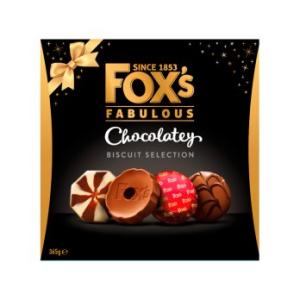 Foxs Fabulous Chocolatey Biscuit Selection 365g