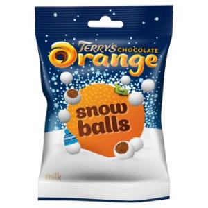 Terrys Chocolate Orange Snowballs 70g