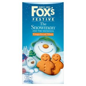 Foxs The Snowman Gingerbread Minis 100g