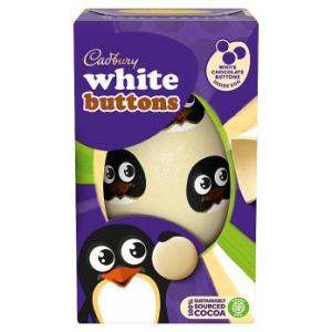 Cadbury White Buttons Easter Egg 98g
