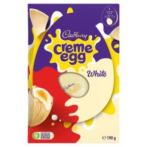 Cadbury Creme Egg White Easter Egg 190g