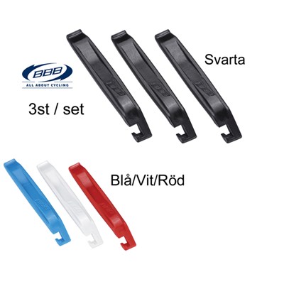 BBB Easy Lift BTL-81 - Set De 3 Démonte-Pneus Vélo Compact Et Efficace