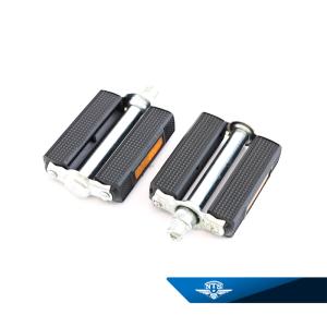 Pedaler svarta med reflex 9/16" Union 1 par