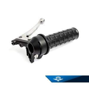 Gashandtag svart med spak Universal