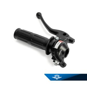 Växelhandtag 2väx svart med svart arm