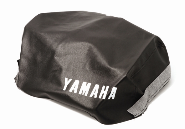 Sadelklädsel Yamaha DT svart
