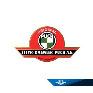 Bakskärmsdekal Puch 62-