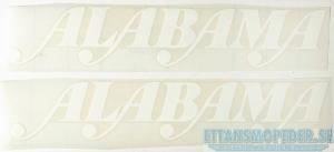 Bakskärmsdekaler Puch Alabama 71- 1 par