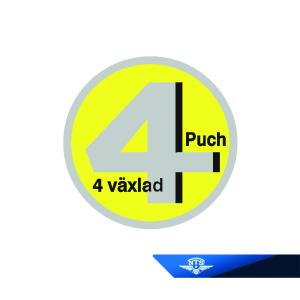 Dekal 4väx Puch