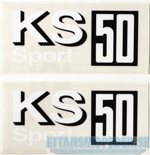 Kåpdekaler Zundapp KS50 Sport 1 par