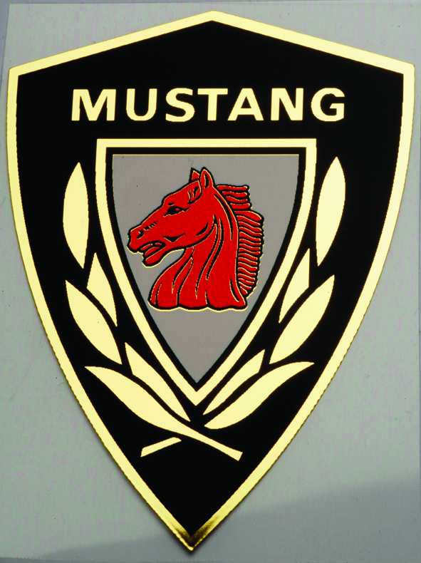 Tankdekal Mustang TT mfl.