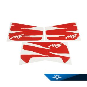 Kåpdekalsats Honda MT röda