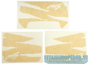 Kåpdekalsats Honda MT gula