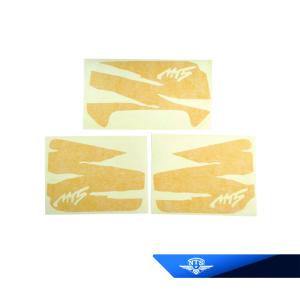 Kåpdekalsats Honda MT gula