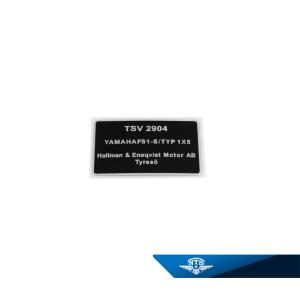 Typskylt Yamaha FS1-S/Typ 1X5
